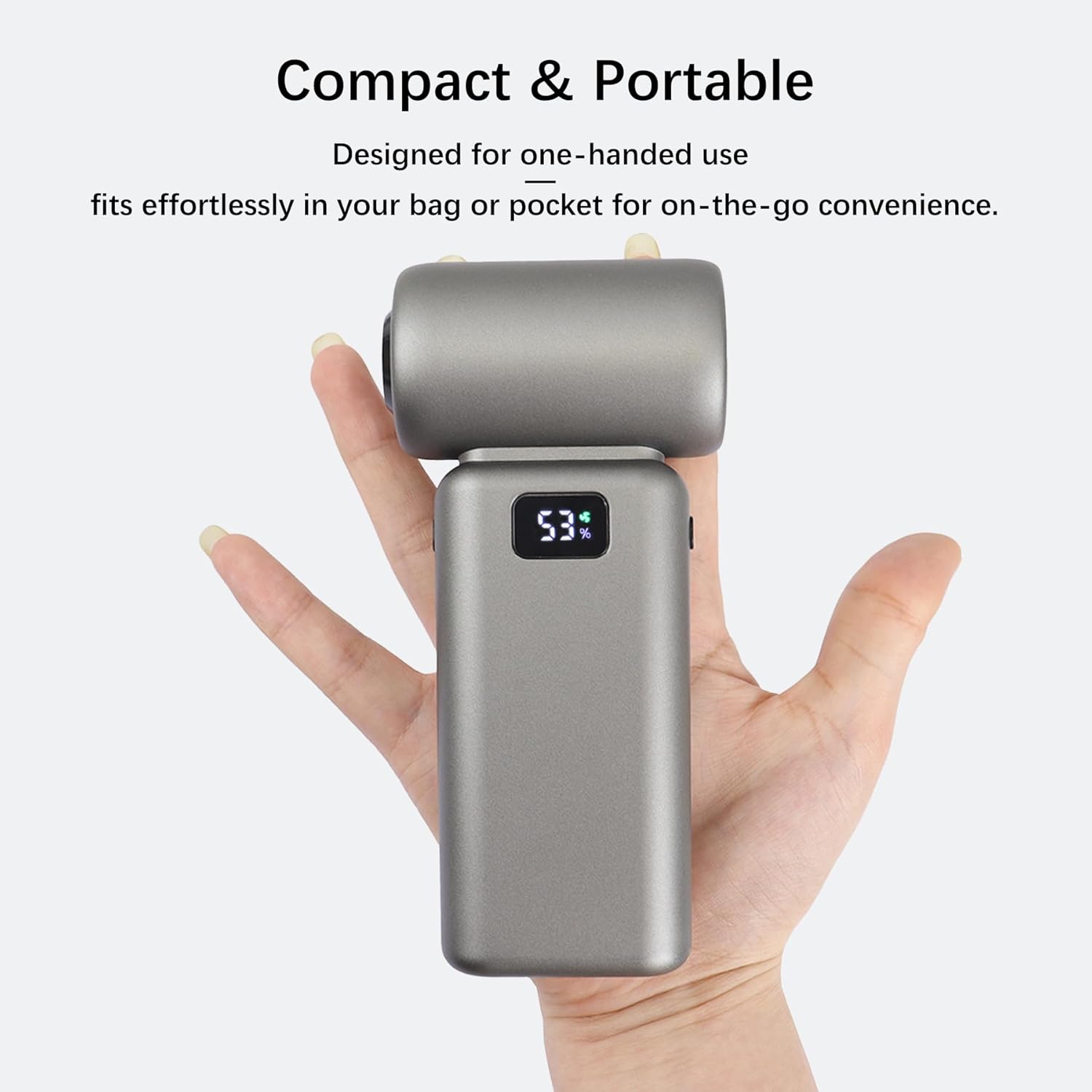 Air Duster – 100000RPM Cordless Violent Fan Blower with 5-Speed Settings, Fast Charging, Brushless Motor, Dust Removal for Car, PC, Keyboard, Home, Outdoor Use