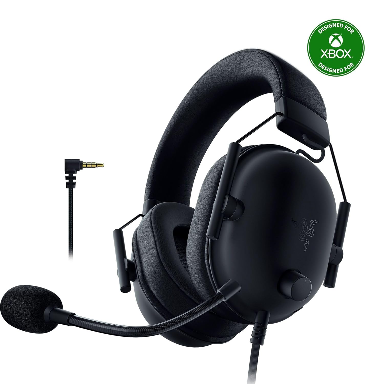 V2 X Gaming Headset: 7.1 Surround Sound - 50mm Drivers - Memory Foam Cushion - For PC, PS4, PS5, Switch - 3.5mm Audio Jack - Black